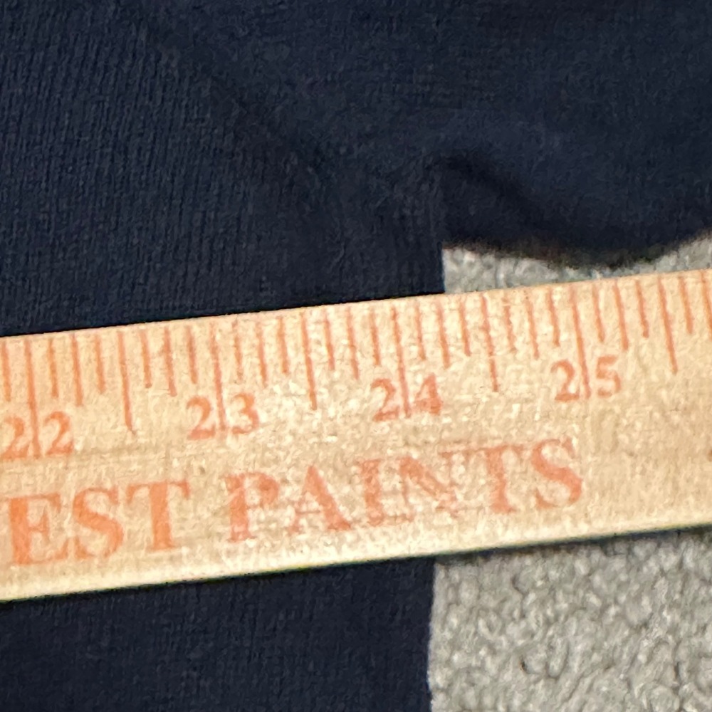 LL Bean Mens V Neck Navy Blue Cashmere Blend Sweater L REG - Picture 7 of 8